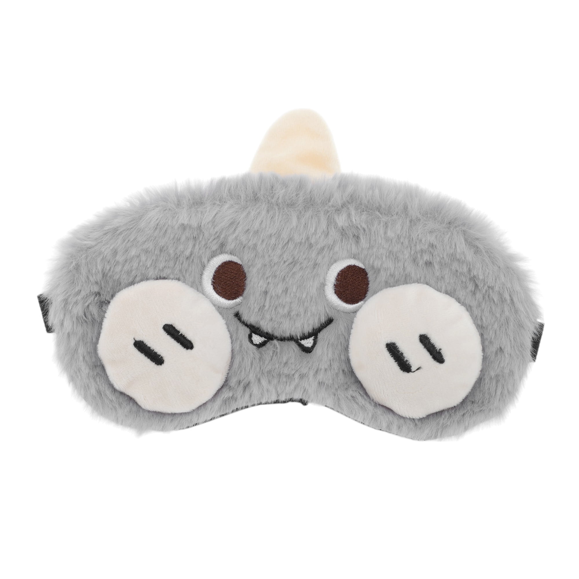 Unique Bargains Portable Adjustable Eye Mask for Travel and Sleeping Comfort Gray