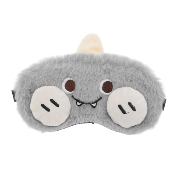 Unique Bargains Portable Adjustable Eye Mask for Travel and Sleeping Comfort Gray