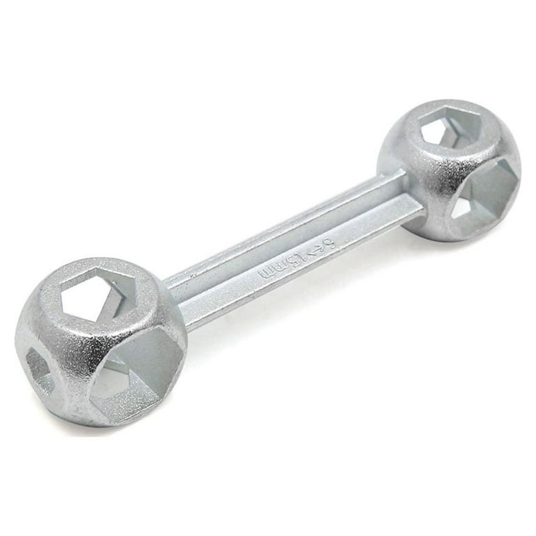 Unique Bargains Portable Dumbbell Shaped 6mm-15mm Hex Socket