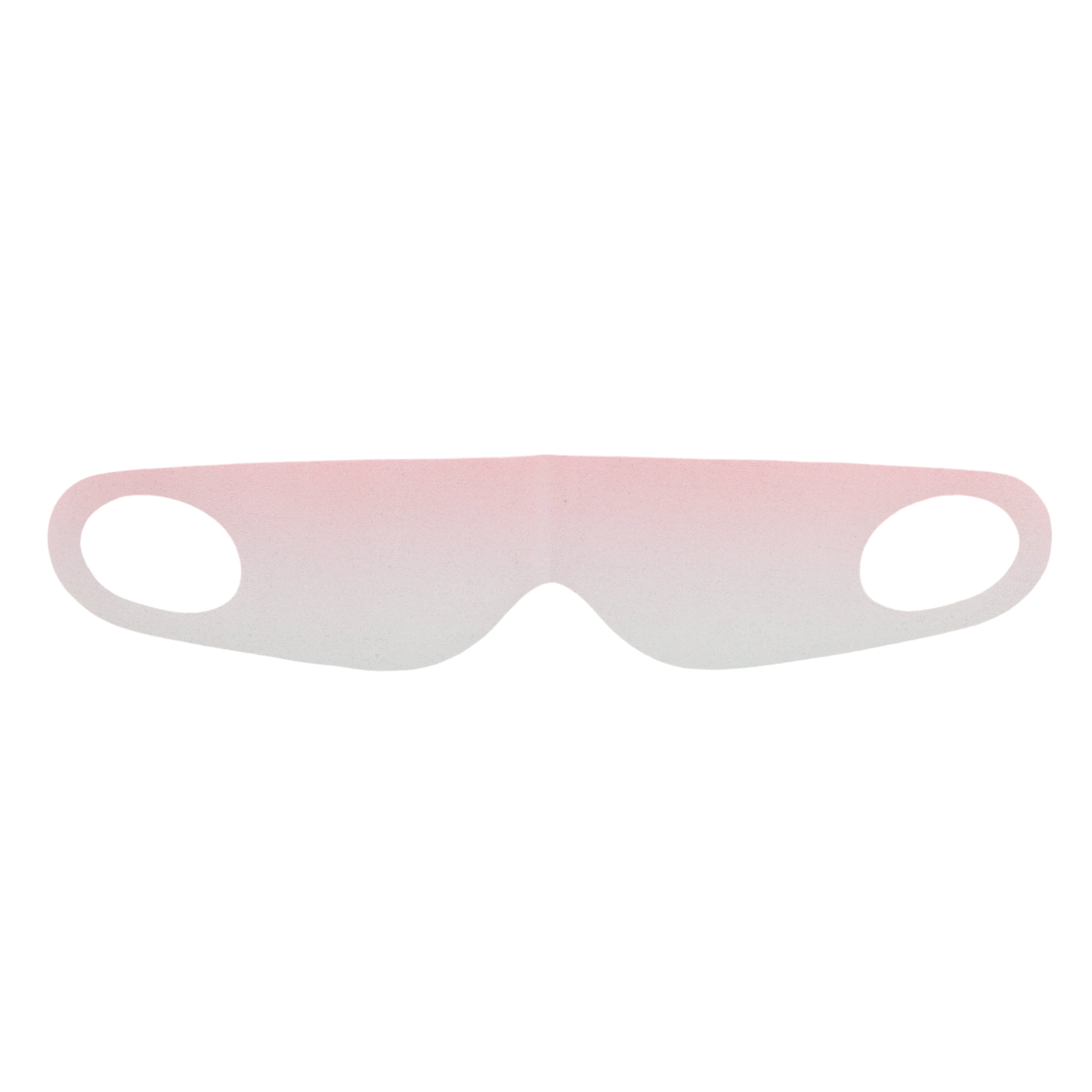 Unique Bargains Portable Ear Hanging Sleep Mask for Travel Gradient Cameo Pink S