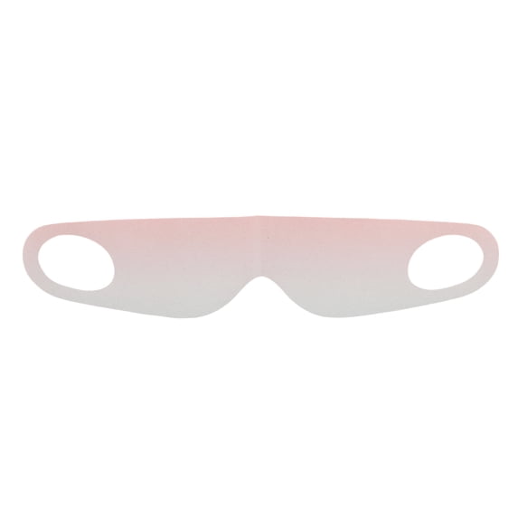 Unique Bargains Portable Ear Hanging Sleep Mask for Travel Gradient Pink M