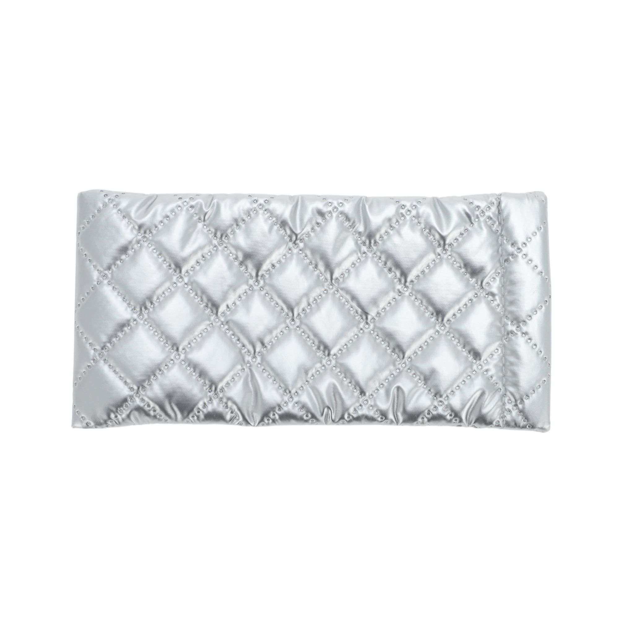 Unique Bargains Portable Eyeglasses Bag Eyeglasses Storage 1 Pc Silver