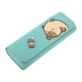 thumbnail image 1 of Unique Bargains Portable Eyeglasses  Case 6.38"x2.6"x1.34"(L*W*H) Green, 1 of 5