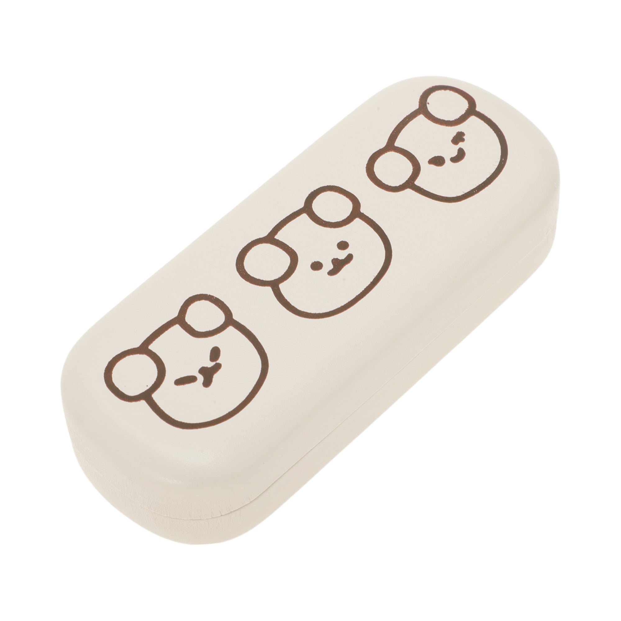 Unique Bargains Portable Eyeglasses Storage 6.3"x2.64"x1.46"(L*W*H) Dogs Pattern