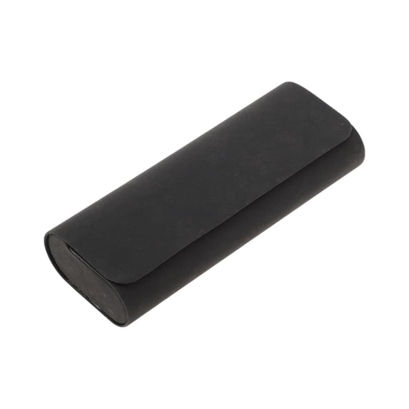 Unique Bargains Portable Eyeglasses Storage Case with Soft Lining Black