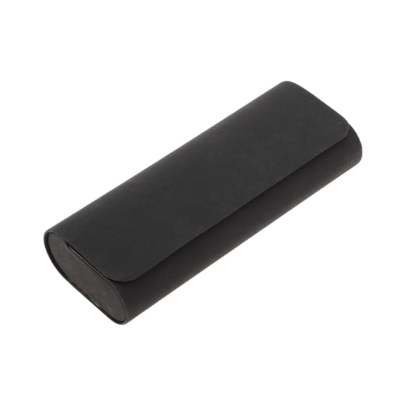 Unique Bargains Portable Eyeglasses Storage Case with Soft Lining Black