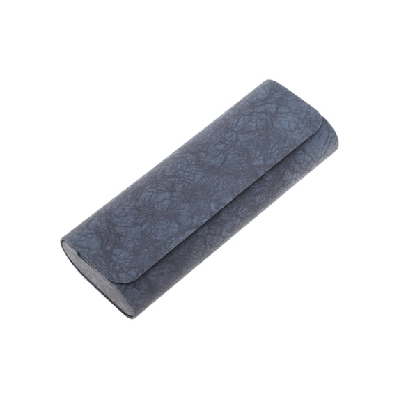 Unique Bargains Portable Eyeglasses Storage Case with Soft Lining Blue Purple