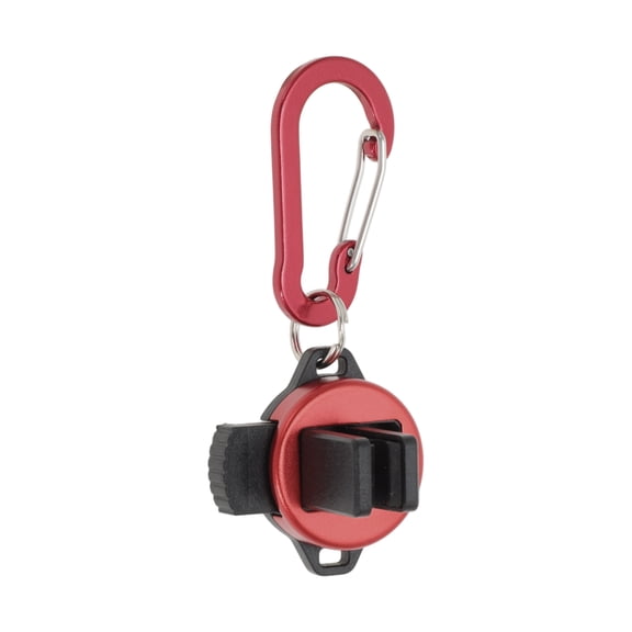Unique Bargains Portable Fishing Rod Clip Wearable Fishing Rod Holder Fly Fishing Tackle Accessories Fly Fishing Pole Holder for Hands Free Convenience Red