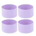 thumbnail image 1 of Unique Bargains Portable Fit for 30oz Anti-Fall Round Water Bottle Boot 4 Pcs Light Purple, 1 of 5