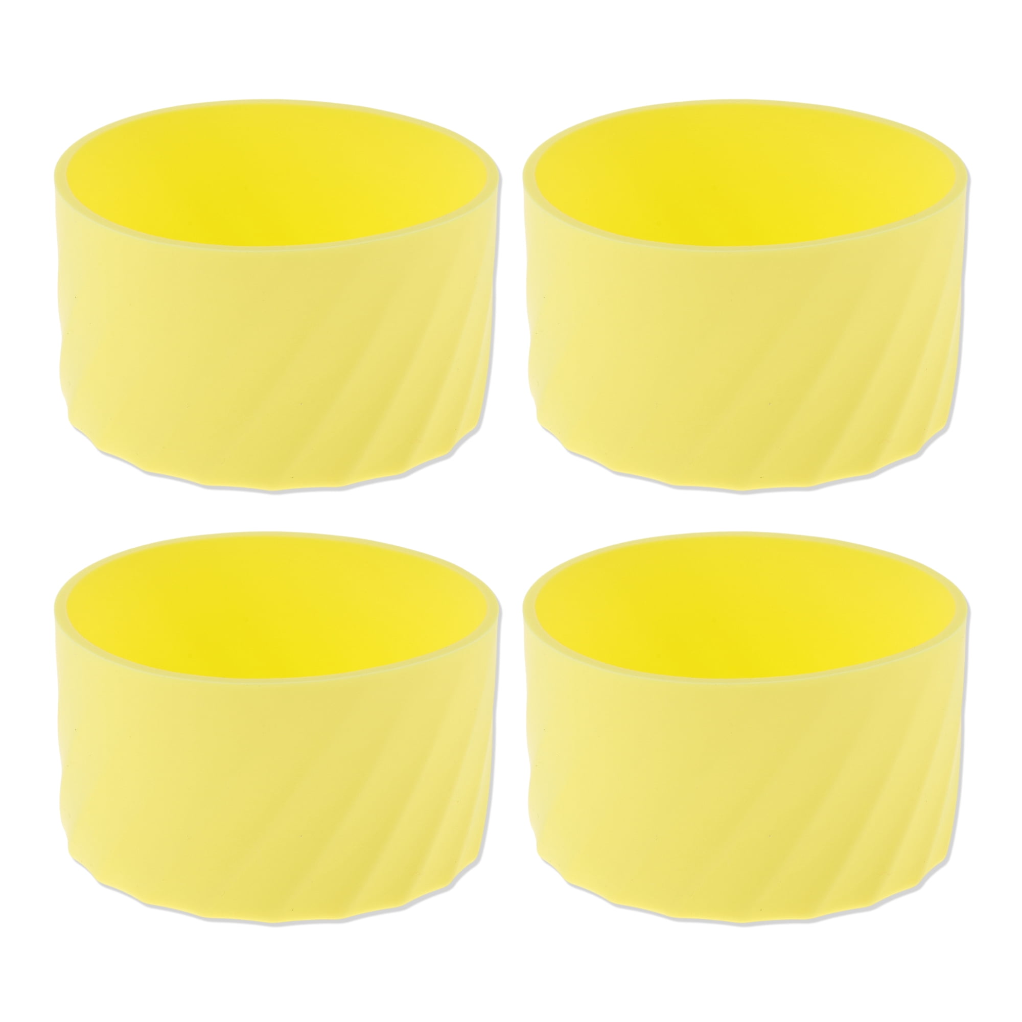 Unique Bargains Portable Fit for 40oz Water Bottle Boot Yellow
