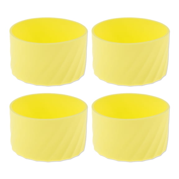 Unique Bargains Portable Fit for 40oz Water Bottle Boot Yellow
