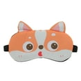 thumbnail image 1 of Unique Bargains Portable Husky Sleep Mask with Adjustable Strap Orange, 1 of 3