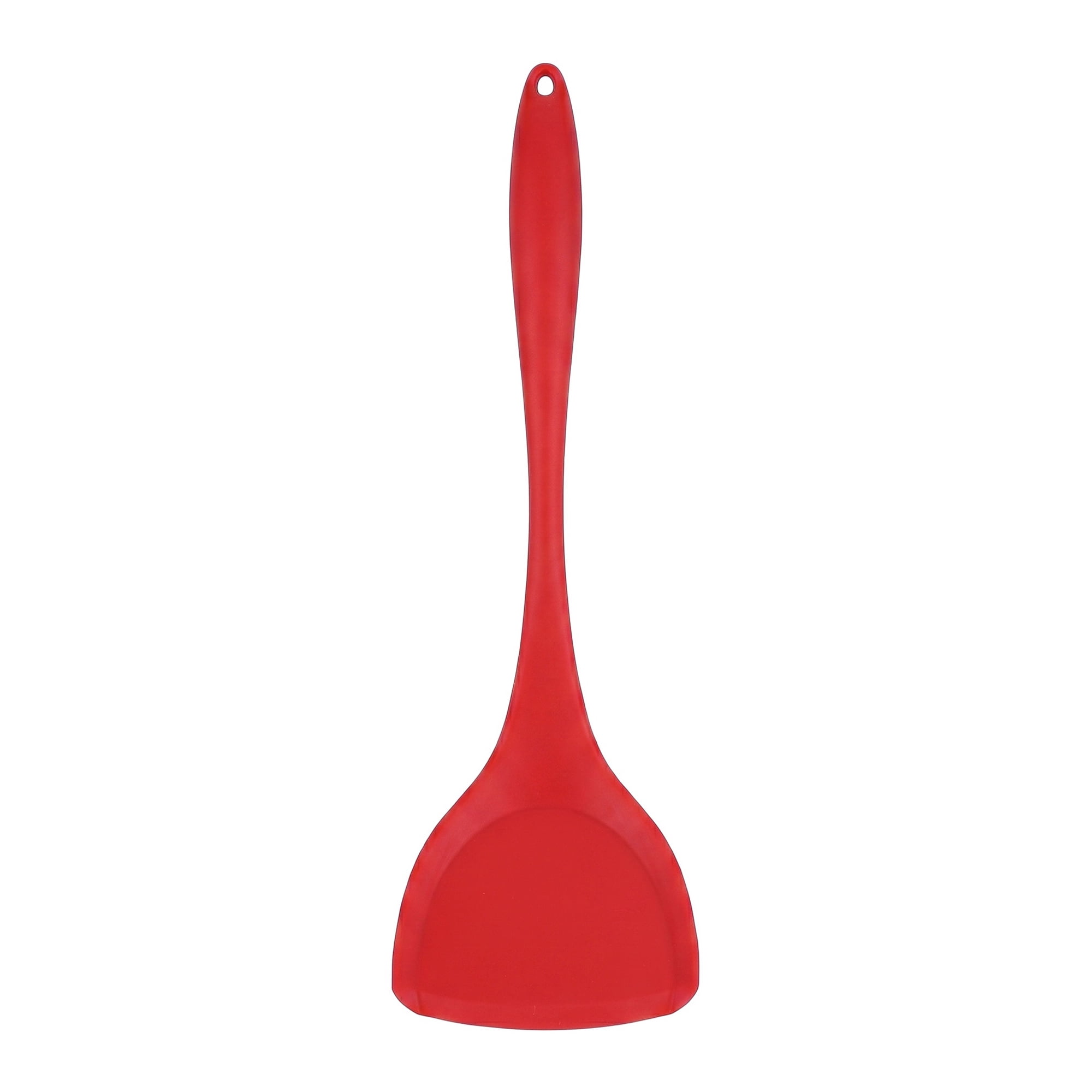 Unique Bargains Portable Kitchen Utensil Spatula Ideal for Flipping Red 13.8x3.9 in