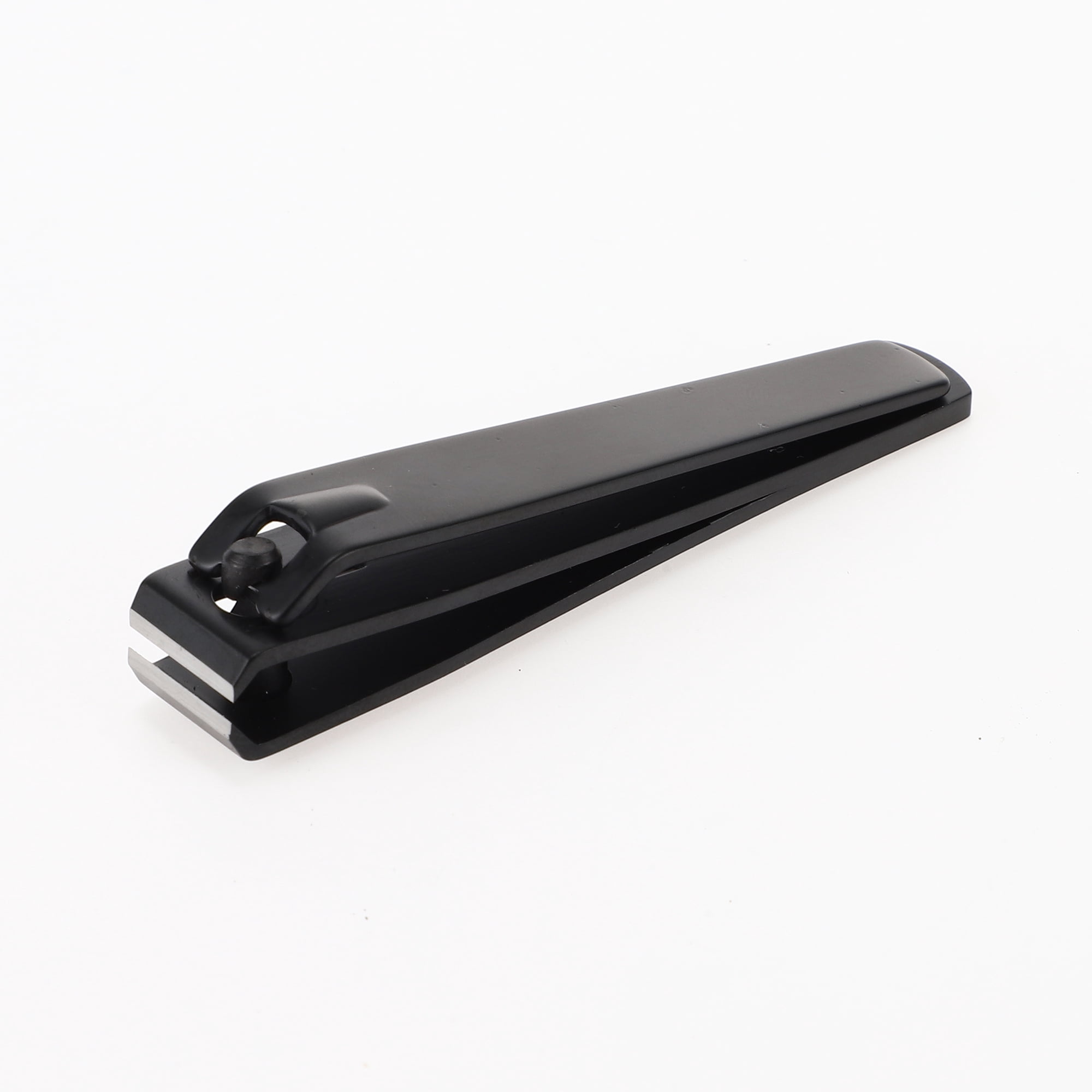 Unique Bargains Portable Large Flat Nail Clippers Toenail Clippers Black