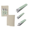 thumbnail image 1 of Unique Bargains Portable Mirror Light Nail Clipper Set Green, 1 of 6