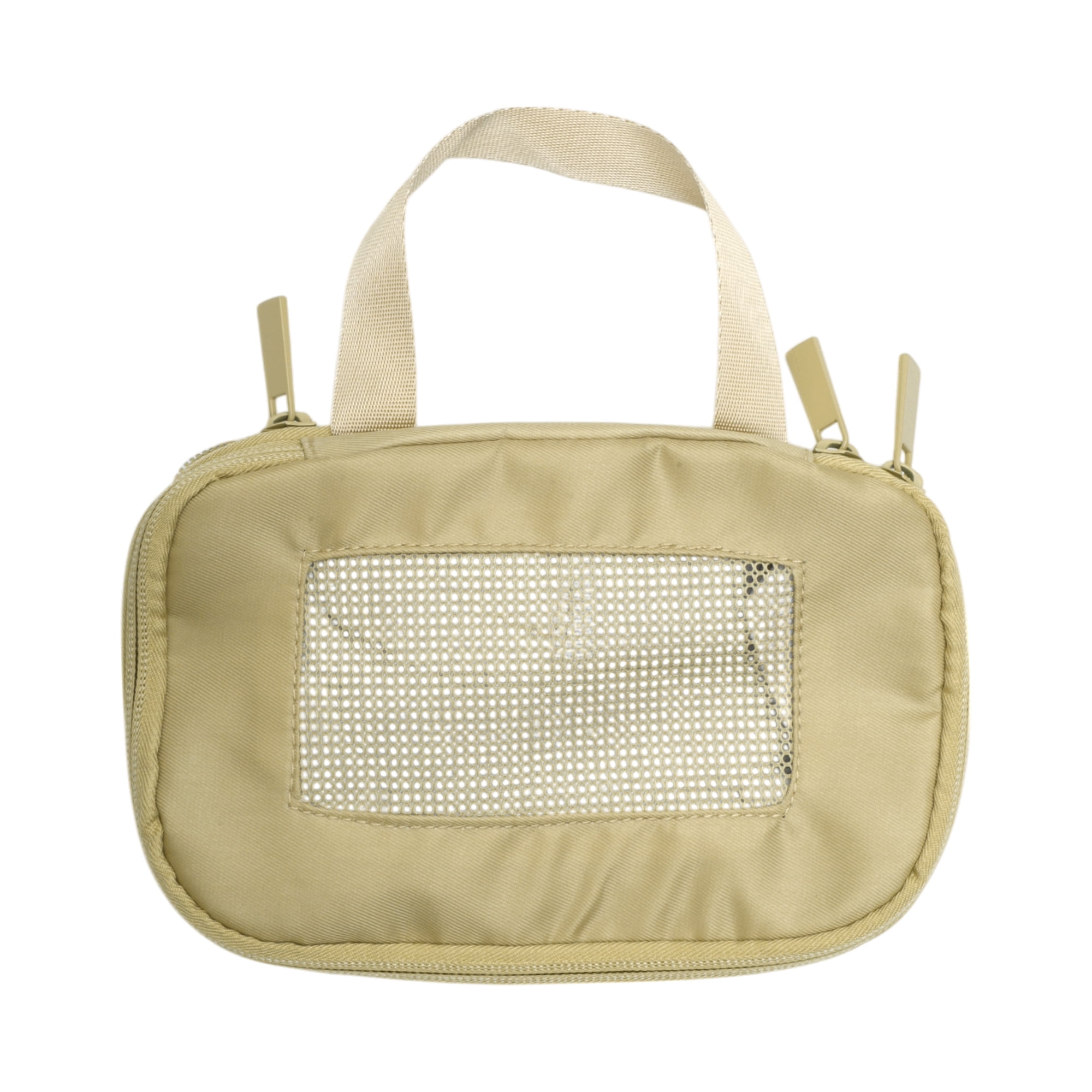 Unique Bargains Portable Packing Cube 1pc Organizer Khaki 7.48"x4.72"x4.72"