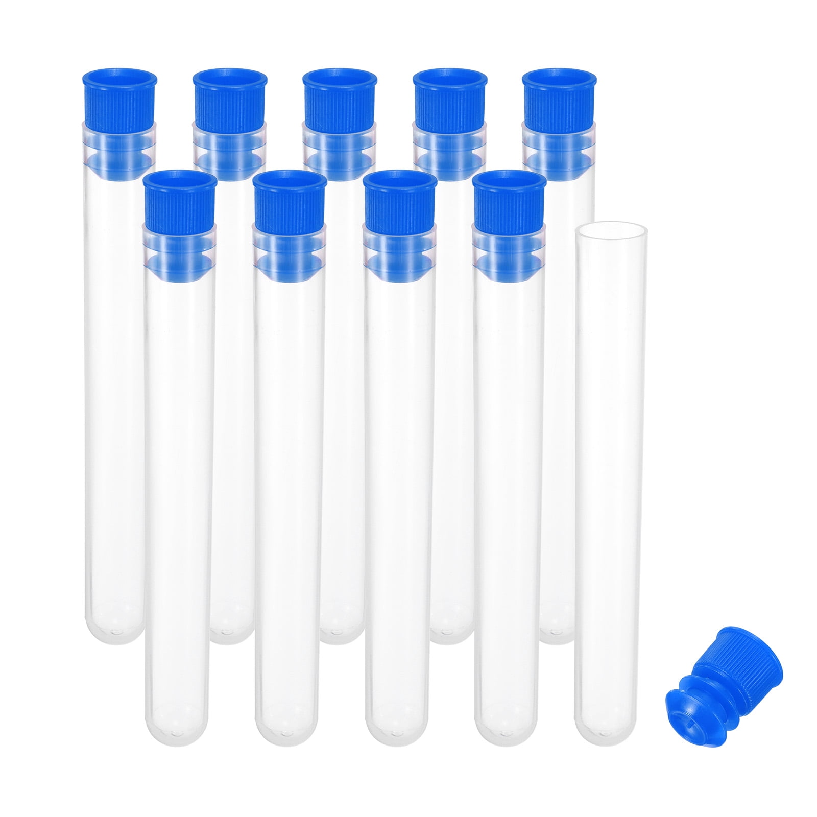 Unique Bargains Portable Plastic Sewing Needle Storage Holder Blue 4"