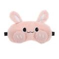 thumbnail image 1 of Unique Bargains Portable Rabbit Adjustable Eye Mask with Comfortable Design Pink, 1 of 3