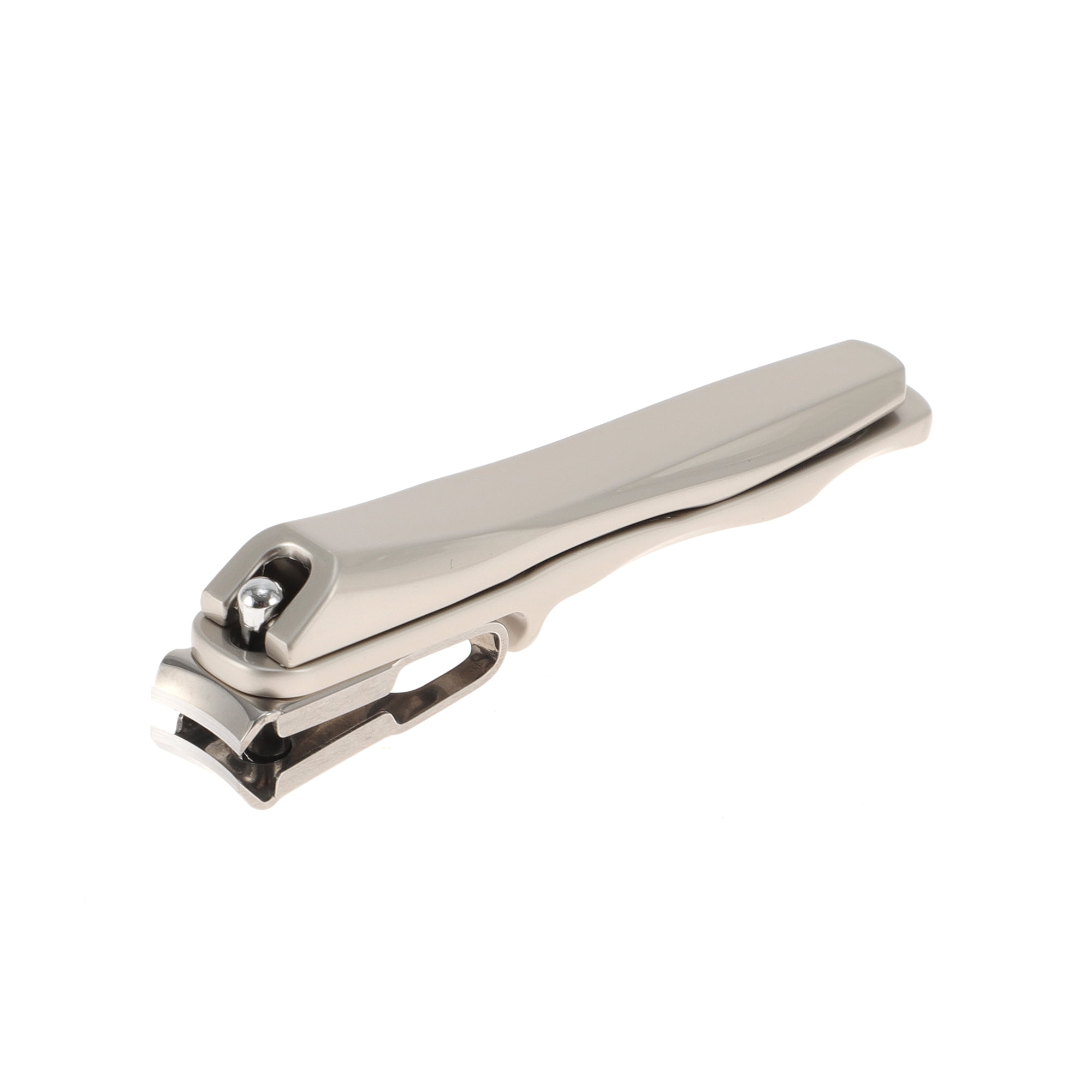 Unique Bargains Portable Rotating Head Nail Clipper 1 Pc Gray, Silver Tone