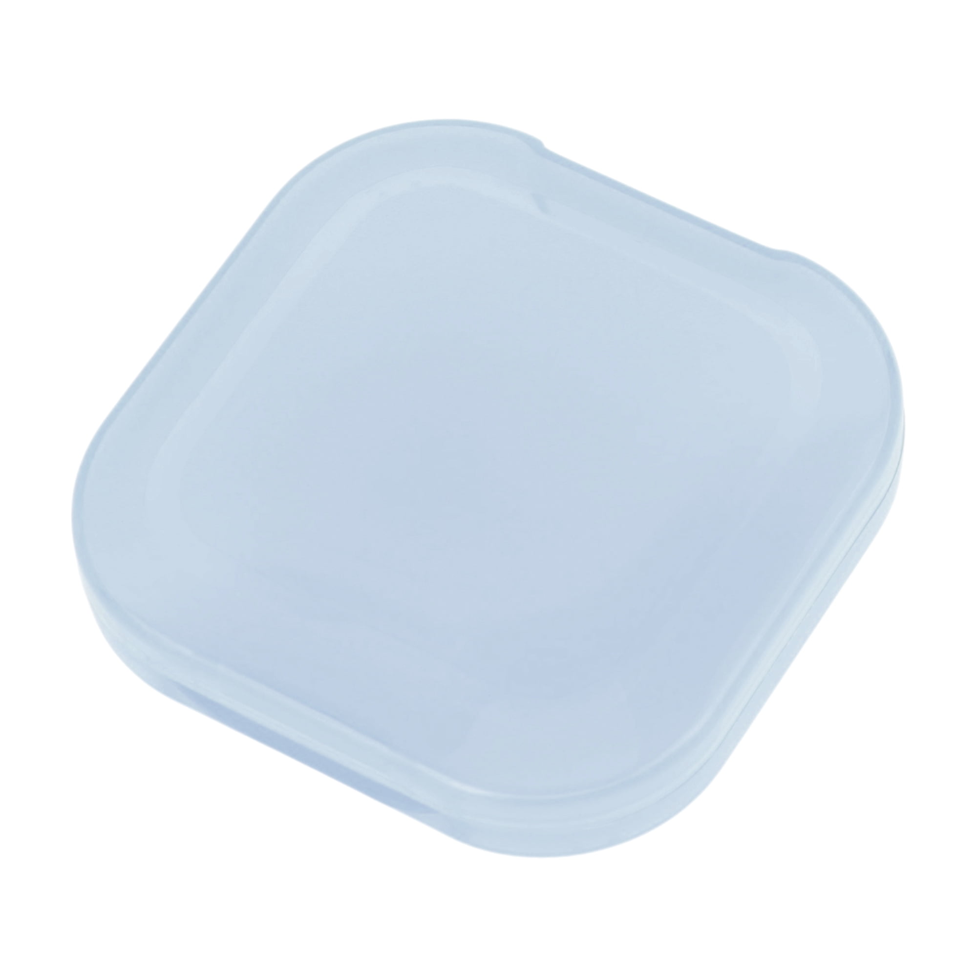 Unique Bargains Portable Transparent Retainer Case Braces Box 1 Pc Transparent Blue