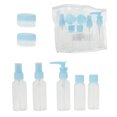 thumbnail image 1 of Unique Bargains Portable Travel Bottles Set of 7 Pcs Blue, 1 of 5