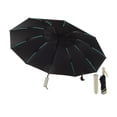thumbnail image 1 of Unique Bargains Portable Windproof Folding Inverted Umbrella with Cover Beige, 1 of 6