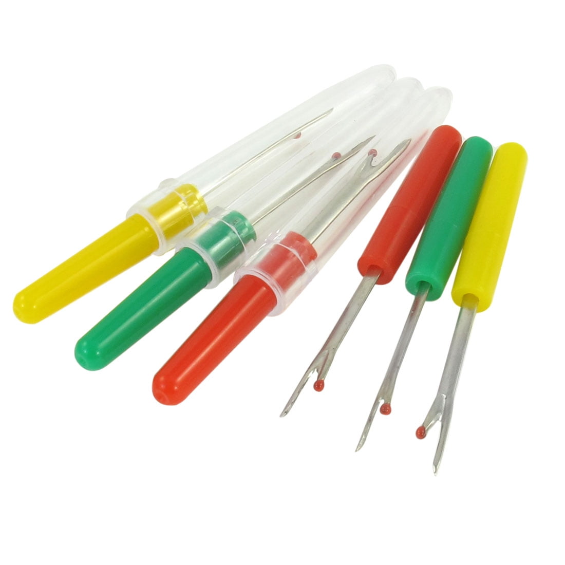 Thread Ripper Plastic Unique Bargains Portale Green Yellow Red Plastic Handle Sewing Stitch ...