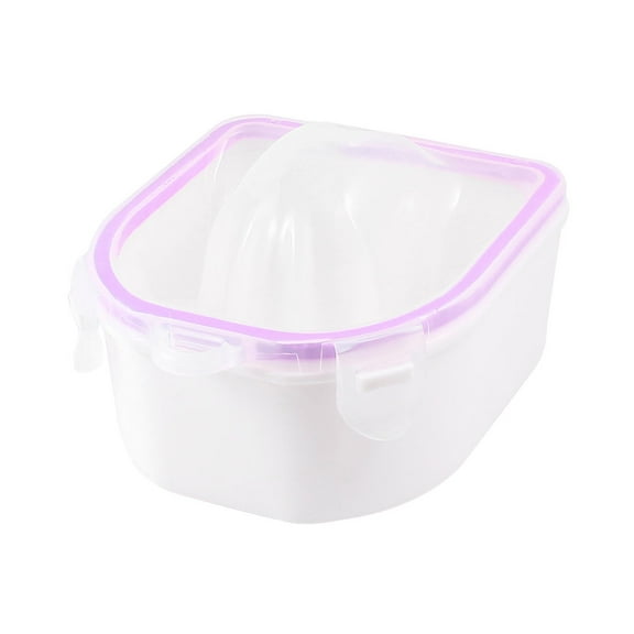 Unique Bargains Powder Hand Remove Wash Nail Soak Bowls Manicure Nail Art Tool For False Nails