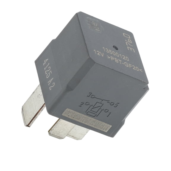 Unique Bargains Power Relay No.13500120 12V 4 Pin for Buick Regal 2011-2017 Plastic Gray 1 Pc
