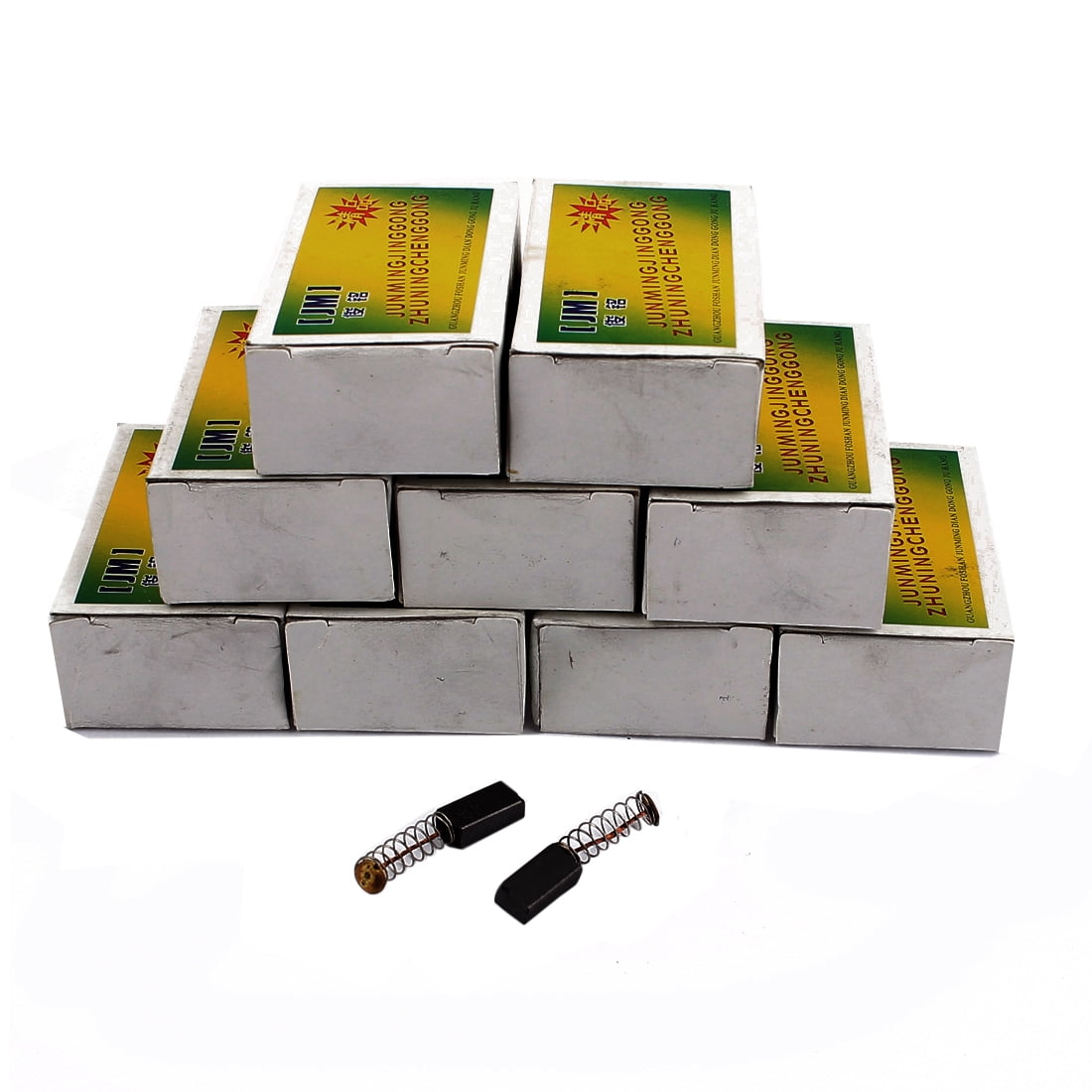 MECCANIXITY 20 Pack Carbon Brushes Set Replaces 17x11x7mm For Most...