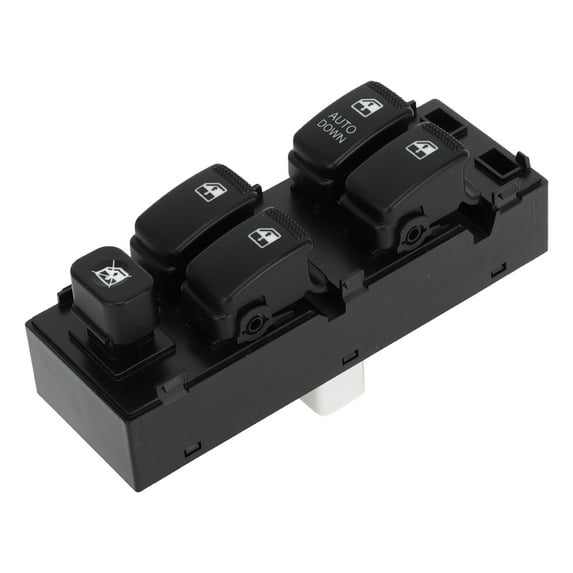 Unique Bargains Power Window Switch Front Left Driver Side Window Control Switch for Hyundai Getz Matrix Black