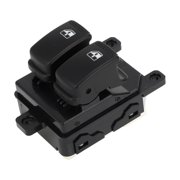 Unique Bargains Power Window Switch Front Left Driver Side Window Control Switch for Kia Picanto 2004-2007 Black