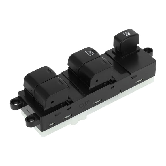 Unique Bargains Power Window Switch No.25401EB30B Front Left Driver Side Window Control Switch for Nissan Navara Pathfinder Qashqai Black