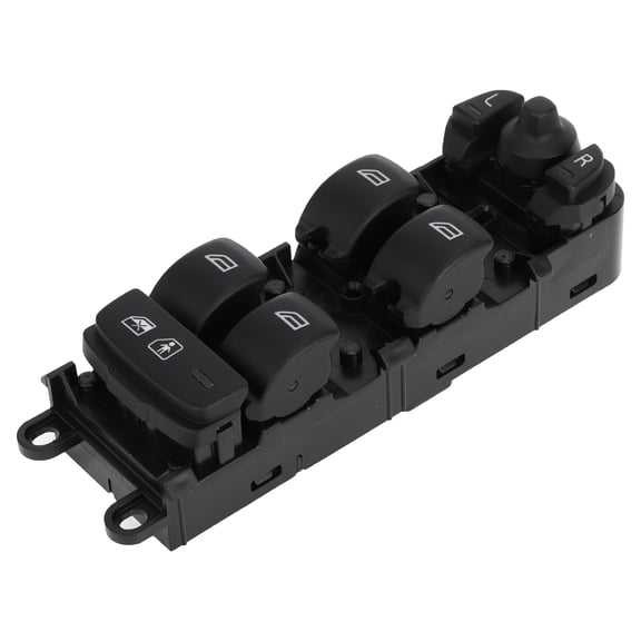 Unique Bargains Power Window Switch No.31334882 Front Left Driver Side Window Control Switch for Volvo XC70 S80 V70 Black
