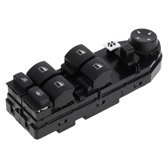 Unique Bargains Power Window Switch No.61316951914 Front Left Driver Side Window Control Switch for BMW 528i 530i 550i Black