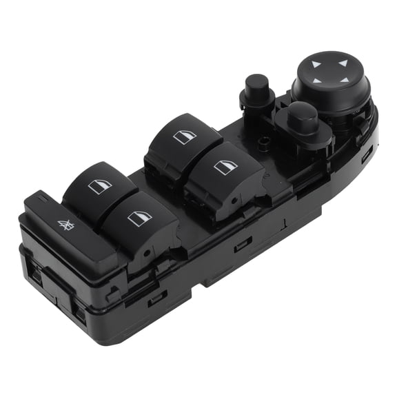 Unique Bargains Power Window Switch No.61319122111 Front Left Driver Side Window Control Switch for BMW 528i 535i 550i Black