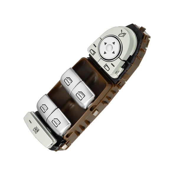 Unique Bargains 1Pc Power Window Switch Window Control Switch Brown Fit for Mercedes-Benz E Class W213 2017 No.A2139054803