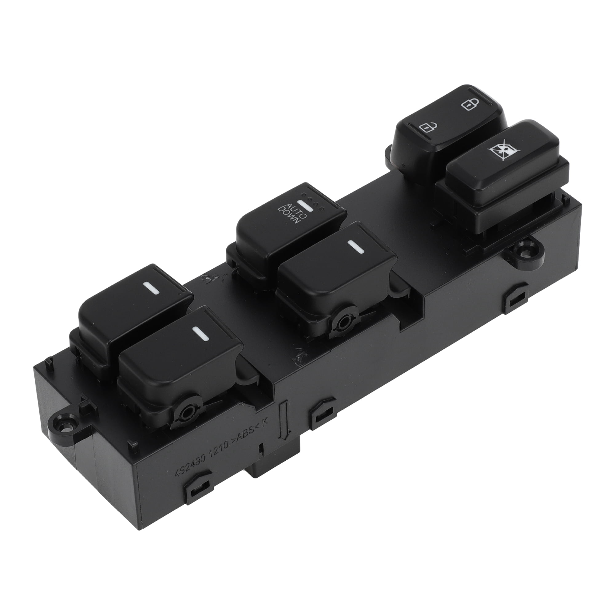Unique Bargains Power Window Switch for Kia Optima 2014-2015 Front Left Driver Side Black