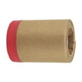thumbnail image 1 of Unique Bargains Pre-Taped Masking Paper 1500x10cm / 49.21ftx3.94" 1 Pc Automotive Paint Masking Paper Brown Red, 1 of 7