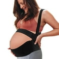 thumbnail image 1 of Unique Bargains Pregnancy Belly Band Shoulder Strap Support Brace Small Black, 1 of 7