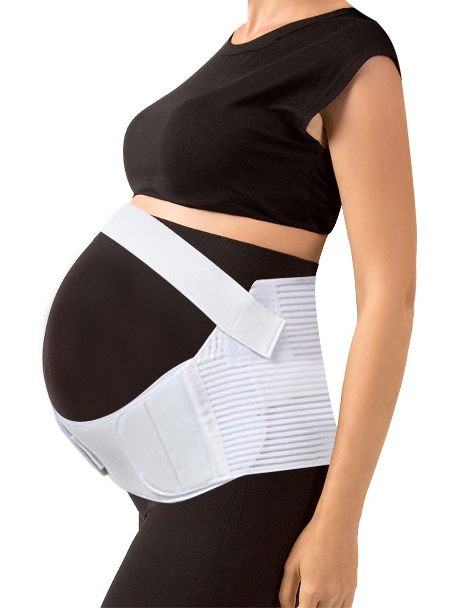 Unique Bargains Pregnancy Belly Band Waist Abdomen Back Brace XL