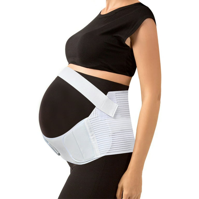 Unique Bargains Pregnant Belt Pelvic Back Abdomen Maternity Belly Support  Band L 