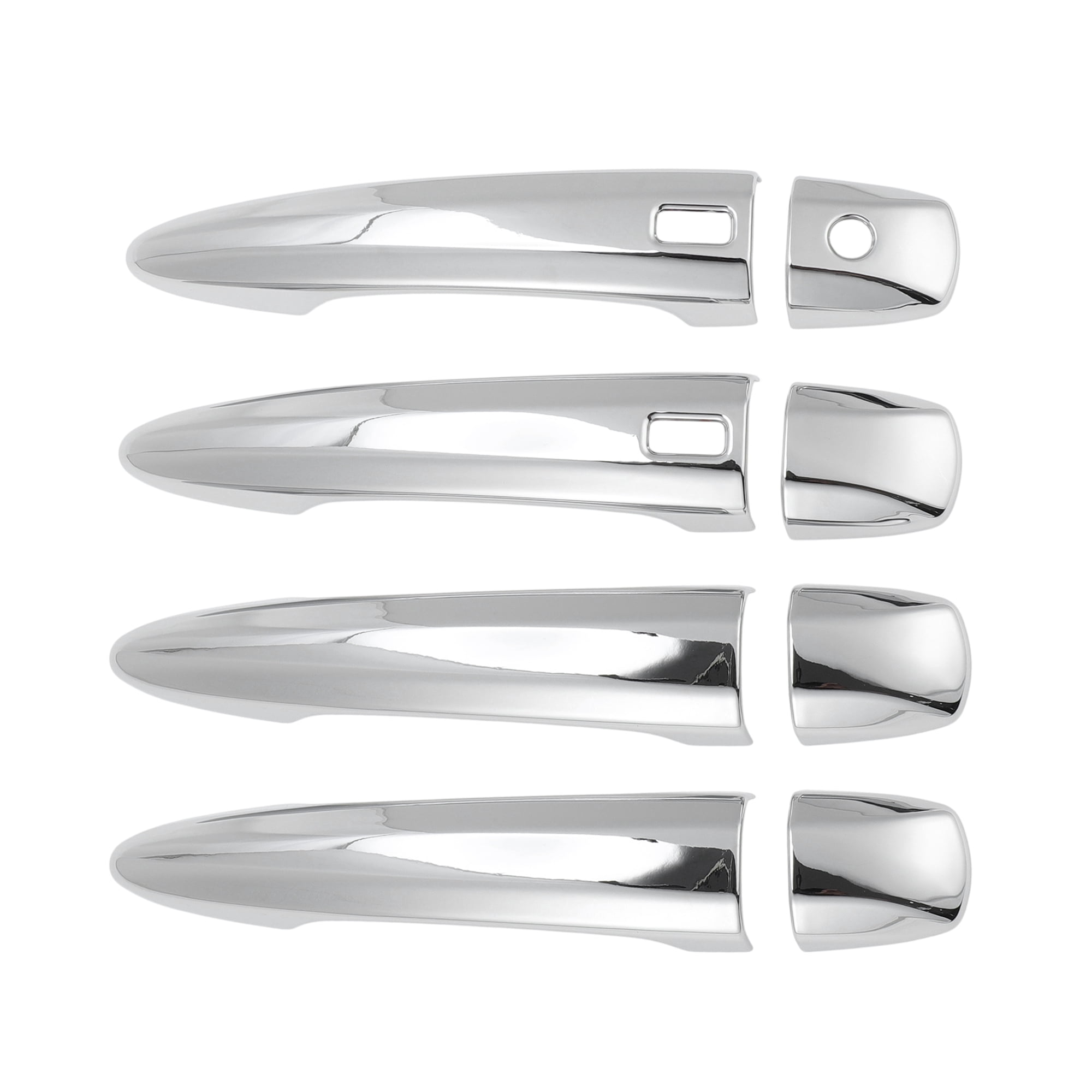 Unique Bargains Premium ABS Door Handle Cover Silver Tone for Nissan Altima 2019-2024