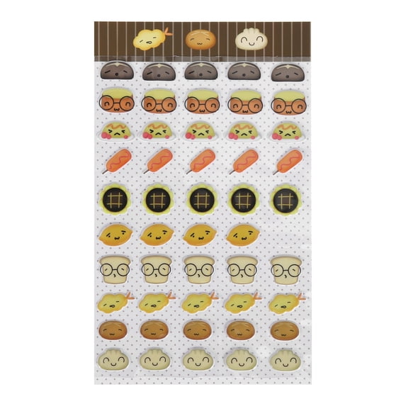 Unique Bargains Premium Quality Adhesive Stickers Multi-Purpose Decorations Cute Recipes