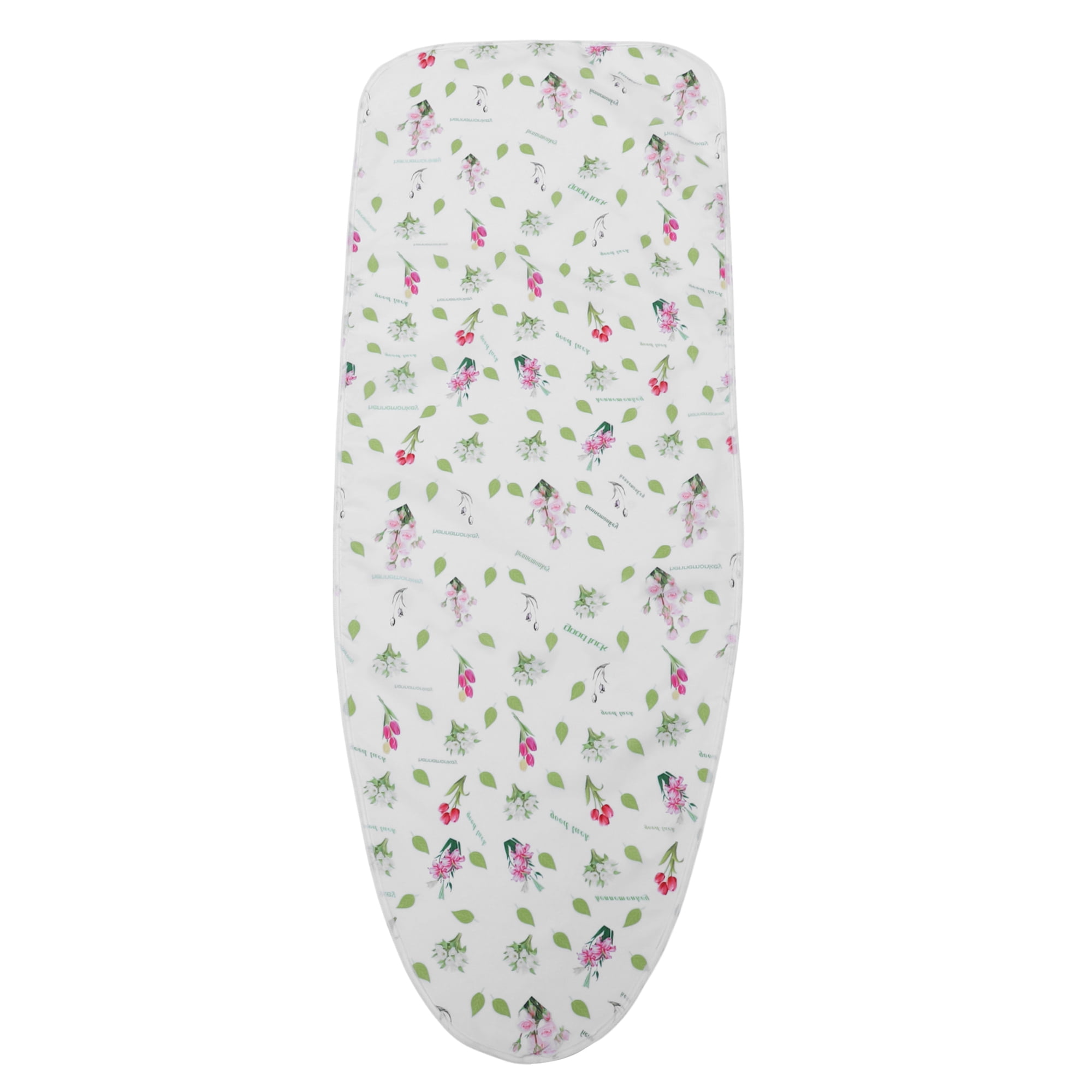 Unique Bargains Print Ironing Board Cover Standard Size 1 Pc Pink, Green, Beige