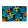 thumbnail image 1 of Unique Bargains Printed Ultra Soft Absorbent Shaggy Bath Mat Blue 32" x 20", 1 of 6