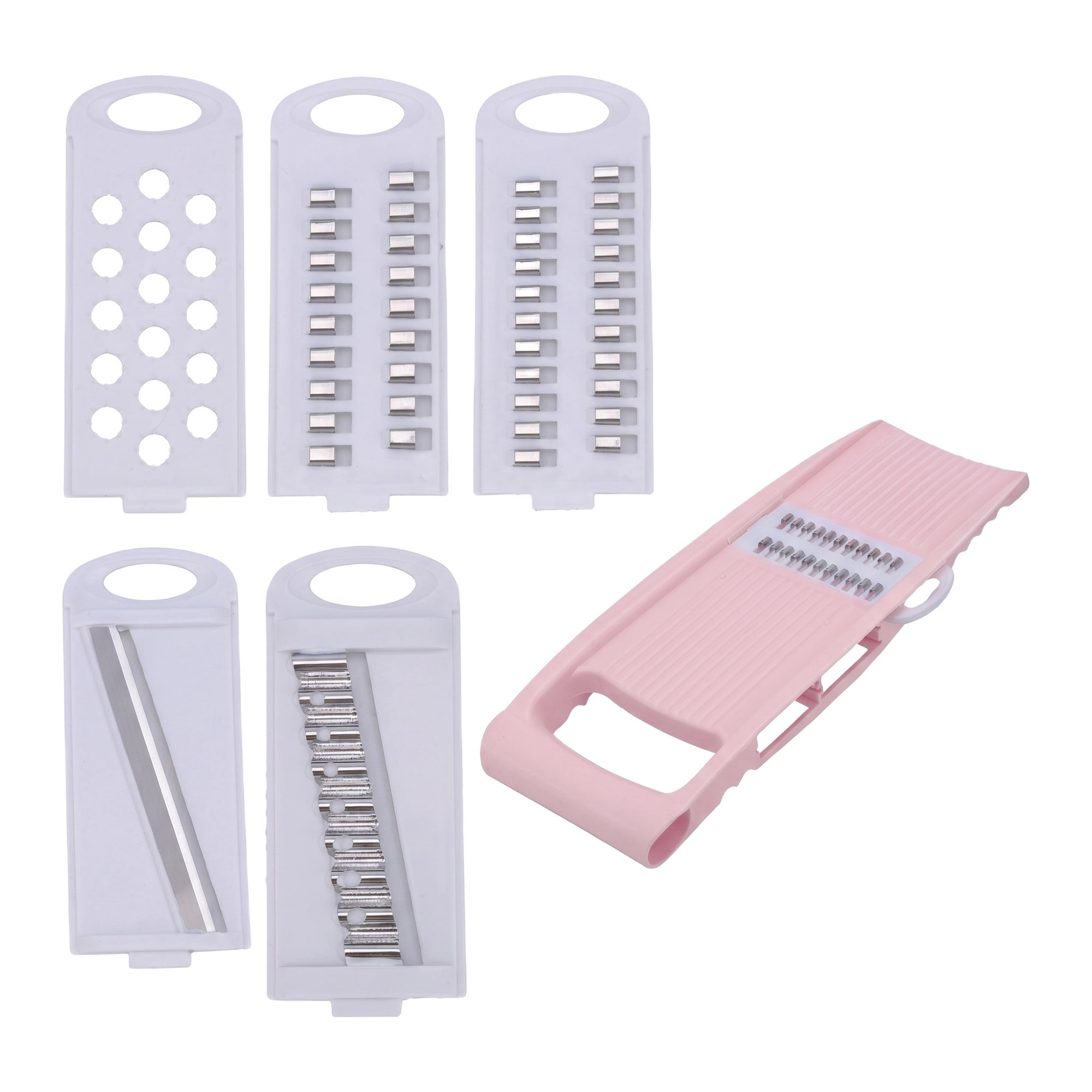 Unique Bargains Professional Mandoline Slicer for Home Chefs 6 in 1(B) 10.9"x3.9"
