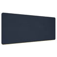 thumbnail image 1 of Unique Bargains Protector PU Leather Dual Side Mouse Pad Mat for Office Home Blue/Yellow 35"x18", 1 of 6