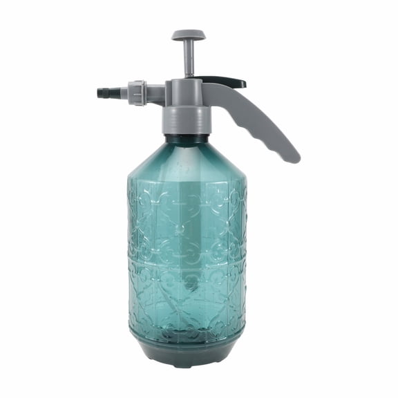 Unique Bargains Pump Spray Outside Garden Sprayer for Garden Indoor and Outdoor Gardening Home Cleaning Adjustable Plastic 2L 1 Pc Blue