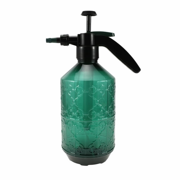 Unique Bargains Pump Spray Outside Garden Sprayer for Garden Indoor and Outdoor Gardening Home Cleaning Adjustable Plastic 2L 1 Pc Green
